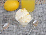 Gelato alla ricotta e limoncello