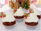 Gingerbread cupcakes