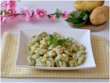 Gnocchi al basilico