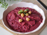 Hummus di barbabietole