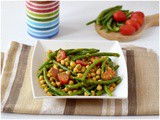 Insalata ceci e fagiolini