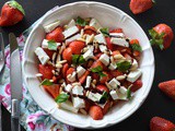 Insalata di fragole e feta