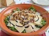 Insalata di rucola ceci e grana