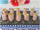 Involtini di mortadella e caprino