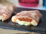 Involtini di prosciutto cotto