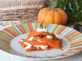 Millefoglie di zucca con burrata