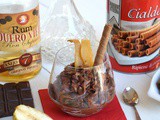 Mousse al cioccolato e rum