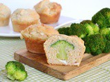 Muffin con cuore di broccolo