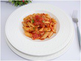 Pasta con totani allardiati