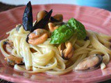 Pasta cozze e pecorino