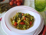 Pasta di piselli ai broccoli