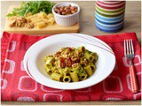 Pasta pesto rucola e fagioli