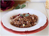 Pasta radicchio e speck