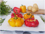 Peperoni ripieni di purè