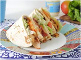 Piadina club sandwich