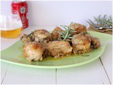 Pollo al forno con la birra