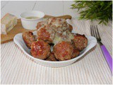 Polpette al gorgonzola