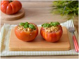 Pomodori ripieni di ceci