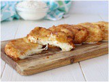Provola indorata e fritta