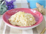 Risotto allo zenzero