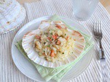 Risotto con capesante