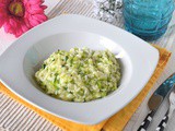 Risotto con le zucchine