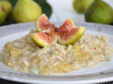 Risotto fichi e gorgonzola