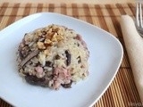 Risotto salsiccia e chiodini