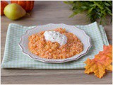 Risotto zucca e pere