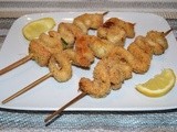 Spiedini di calamari