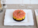 Tartare di salmone e mango