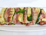 Timballo di riso con zucchine e bacon