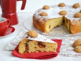 Torta al caffè e amaretti