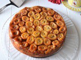 Torta di banane rovesciata