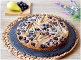 Torta uva e pere