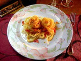 Pasta con bottarga e peperoncino