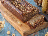 Banana bread fit al cacao e nocciole | Proteico, vegano e senza glutine