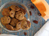 Biscotti alla zucca vegan per Halloween (ma non solo)! | Pumpkin chocolate cookies