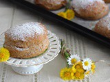 Bomboloni al forno (krapfen) vegani e integrali