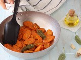 Carote in padella croccanti in agrodolce, light e gustose