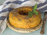 Ciambella salata rustica zucca e ceci