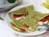 Crepes salate senza uova e senza latte (vegan senza glutine)