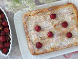 Crostata di ciliegie fresche senza burro (scendiletto alle ciliegie)