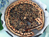 Crostata di marmellata semplice senza burro | ricetta vegan con farina integrale