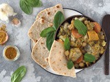 Curry di verdure e ceci con latte di cocco