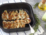 Finocchi gratinati al forno (croccanti, senza besciamella)
