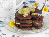 Pancake proteici al cacao senza glutine | Ricetta facile e veloce