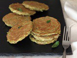 Pancake salati fit di zucchine | Healthy zucchini pancakes