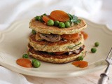 Pancake salati light {proteici, integrali} | Healthy protein pancakes