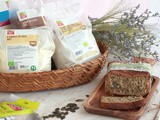 Pane fatto in casa senza glutine con farine naturali